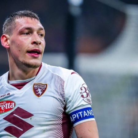 Belotti scores as Torino and Juventus tie 1-1 in a derby in Series A.