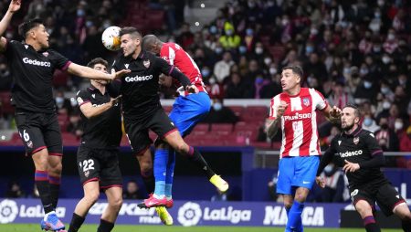 Last-placed Atletico Madrid was surprised by Levante at home in LaLiga.