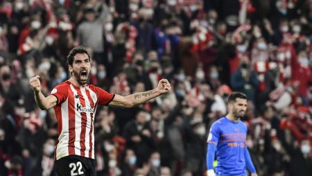 Valencia holds Athletic Bilbao in the first leg of the Copa semifinals.