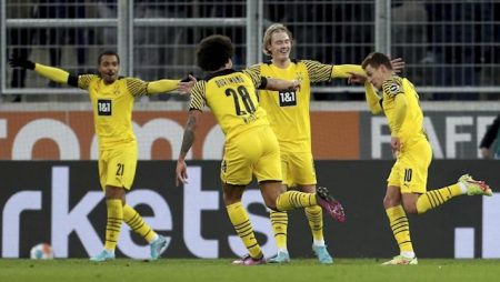 Dortmund continues to lose ground in the Bundesliga, with Bayern now leading by eight points.