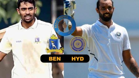 Ranji Trophy 2022 Day-3 live upgrades: Karnataka is pointing for an through and through triumph, whereas the Hyderabad-Bengal coordinate is in peril.