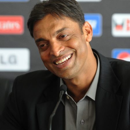 Shoaib Akhtar bowled the quickest delivery in cricket history.
