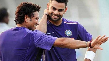 Tendulkar responds to a question on who is the better player between him and Virat Kohli.