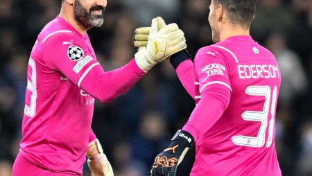 Champions League: As Man City advances to the quarter-finals, Scott Carson makes a rare appearance.