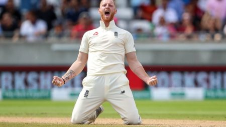 Day 2 of the 2nd Test between WI and ENG: Ben Stokes hits a century as England declare at 507-9.