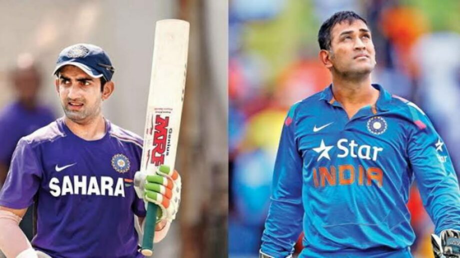 Gautam Gambhir says of the rumored rift between him and MS Dhoni: “I can say it anywhere.”