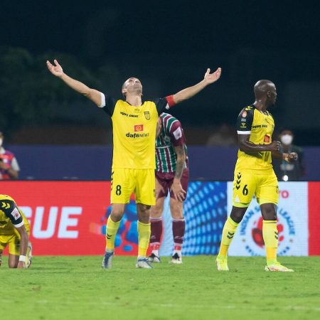 Hyderabad made history by defeating ATKMB on aggregate to set up a final date with Kerala.