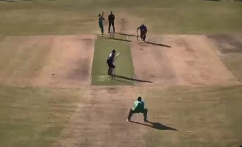Commentators are in a tizzy as the non-striker goes for a run even before the ball is thrown.