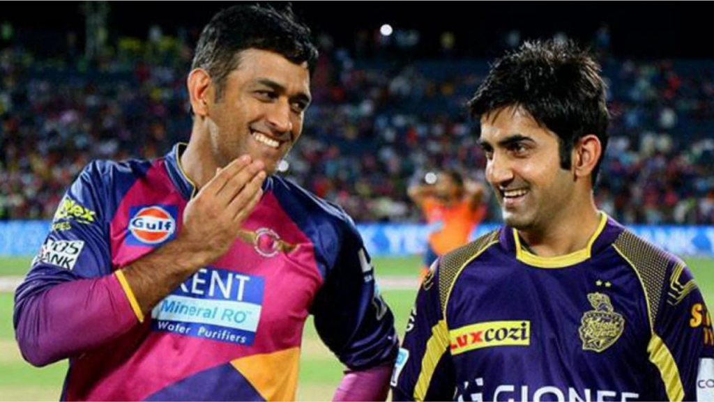 Gautam Gambhir says of the rumored rift between him and MS Dhoni: "I can say it anywhere."