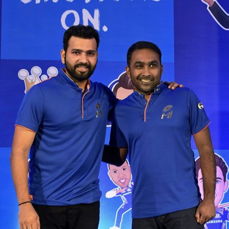 Mahela Jayawardene says of Rohit Sharma: “Since taking over as captain, he’s grown more grey hair.”