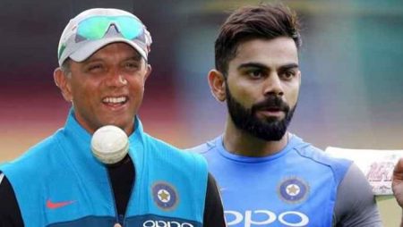 Rahul Dravid to Virat Kohli: In the first Test between India and Sri Lanka, he gives a golden speech before presenting Virat Kohli with his 100th Test cap.