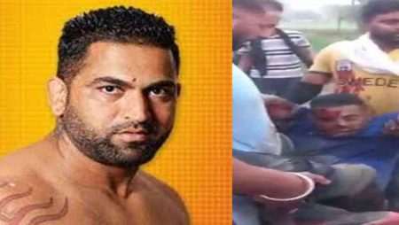 Sandeep Nangal Ambian a Kabaddi player, was killed during a match in Jalandhar.