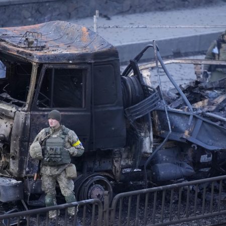 Ukraine Update: According to the sister of a medical student, there is a bombing going on in Sumy.