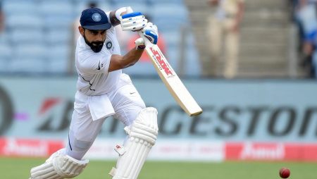 Kohli’s 50-plus test average is in jeopardy for the first time in 49 tests.