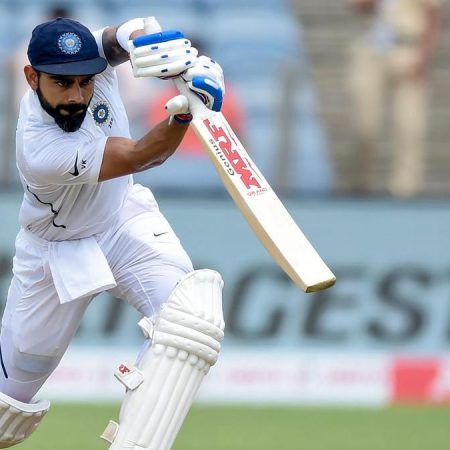 Kohli’s 50-plus test average is in jeopardy for the first time in 49 tests.