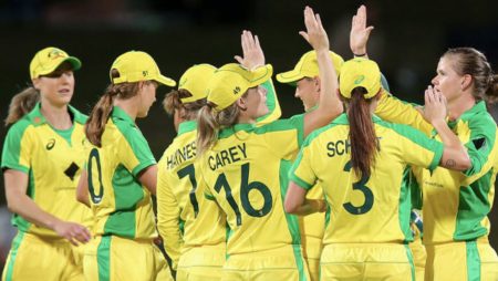 Australia wins the Women’s World Cup. Team India’s record for most straight wins while chasing in ODIs belongs to Rahul Dravid.