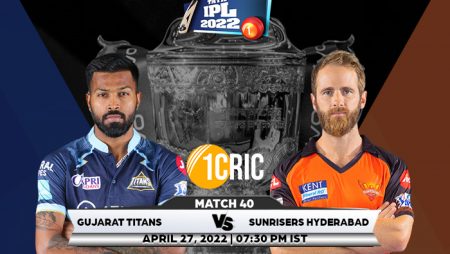 Match 40 GT versus SRH, IPL 2022 Predictions for the match In today’s IPL encounter, who will win?