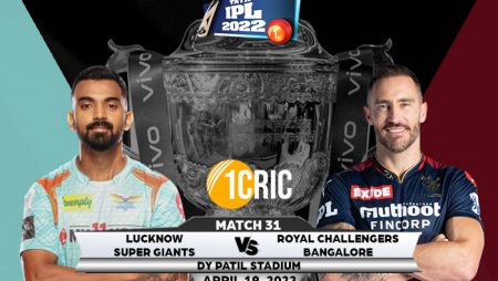 Royal Challengers Bangalore vs. Lucknow Super Giants IPL 2022 Live Cricket Score of Today’s Match