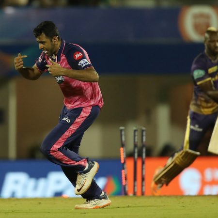 IPL 2022: With a “unplayable” delivery, Ravichandran Ashwin clean bowls Andre Russell.