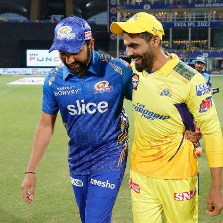 Rohit and Ravindra had a great banter during the IPL 2022.