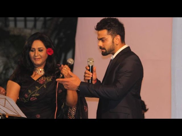 Virat Kohli sings in an ancient video shared by Unforgiving Goenka. If you don’t mind rate his capacities.