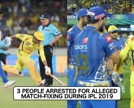 The BCCI welcomes the arrest of suspects in the alleged fixing of IPL matches.