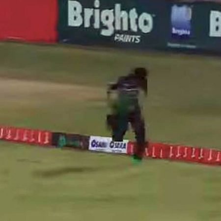 Watch: Khushdil Shah Running Catch Against West Indies Is Athleticism At Its Finest.