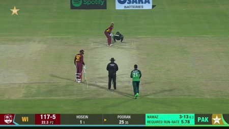 Pakistan Spinner’s “Magic” Delivery Will Dismiss West Indies Star Nicholas Pooran In 2nd ODI