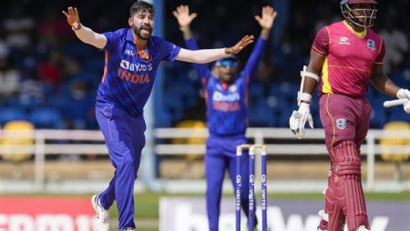 India was fined 20% of the match fee for a slow over-rate in the first ODI against the West Indies.