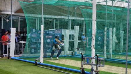 The BCCI has tweeted photos of Virat Kohli warming up in the nets ahead of the second ODI against England.