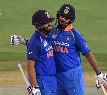 Shikhar Dhawan and Rohit Sharma are poised to join Ganguly and Tendulkar on the elite list.