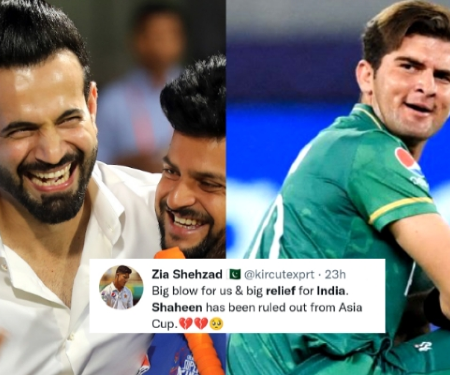 Irfan Pathan’s Reaction to Pakistan Great’s “Big Relief For India” Tweet