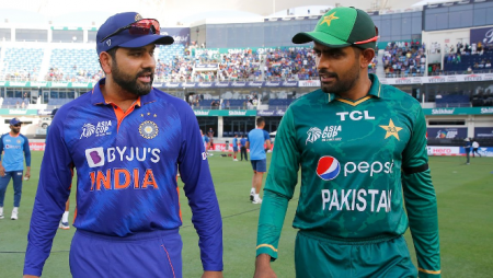 India and Pakistan were fined for slow over-rates during an Asia Cup match.