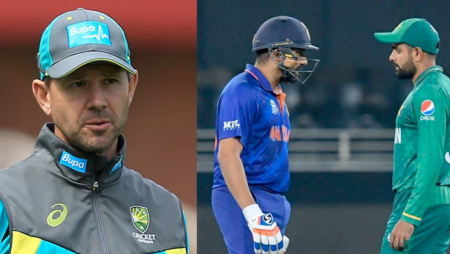 Ricky Ponting predicts the winner of the epic India-Pakistan match in the Asia Cup 2022.