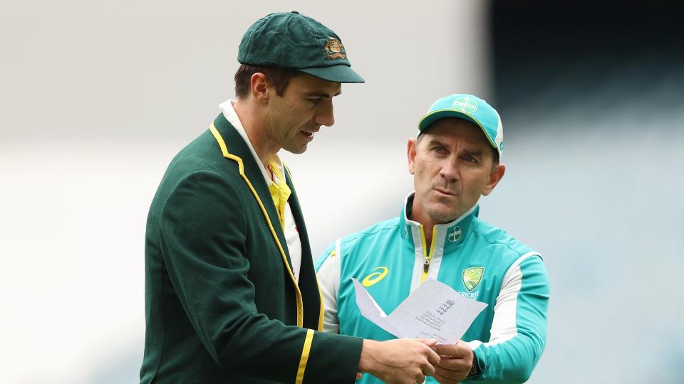 Pat Cummins responds fiercely to Justin Langer's accusation.