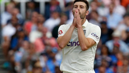 Due to a hip injury, Mark Wood to miss the opening Test against Pakistan.