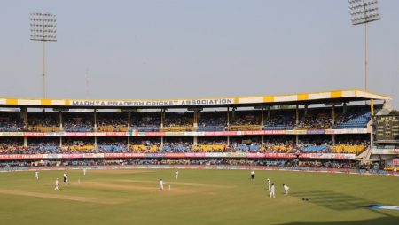 The BCCI confirm that the 3rd  Test would be moved from Dharamsala to Indore.