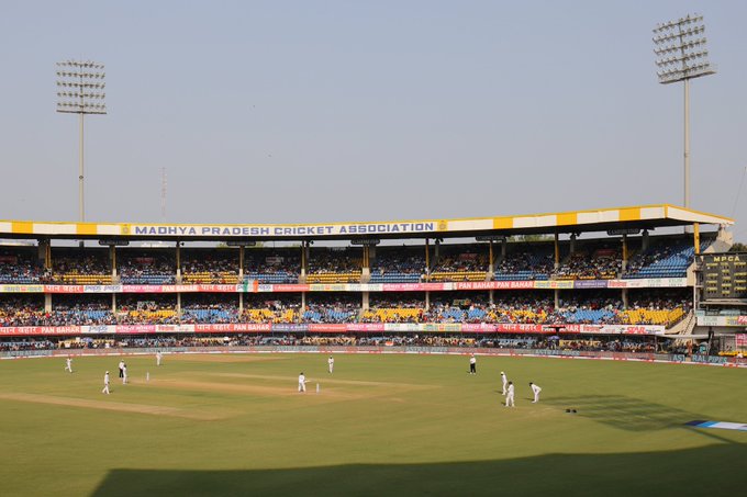 The BCCI confirm that the 3rd  Test would be moved from Dharamsala to Indore.