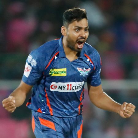 Avesh Khan regrets his crazy celebration versus RCB at Chinnaswamy Stadium.