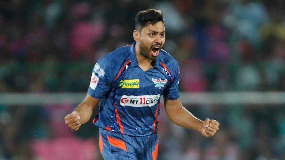 Avesh Khan regrets his crazy celebration versus RCB at Chinnaswamy Stadium.