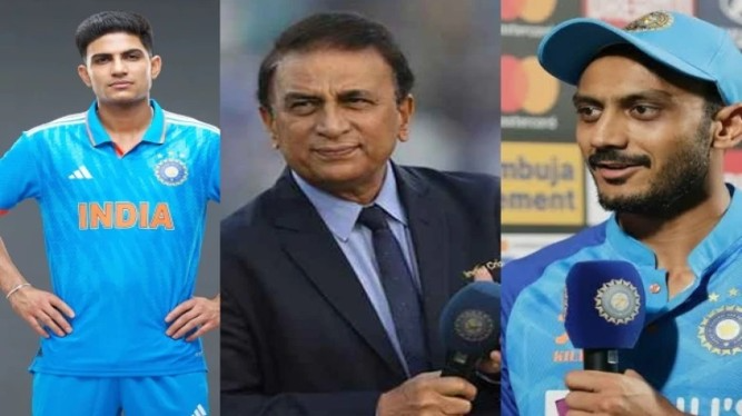 Sunil Gavaskar has named Shubman Gill and Axar Patel as potential captains of India.