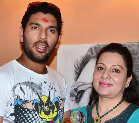 A woman from Gurugram has been detained for attempting to extort Yuvraj Singh’s mother.