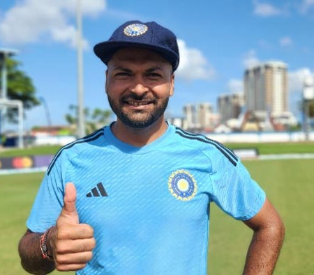 Mukesh Kumar, a Bengal workhorse, makes his India Test debut in Trinidad