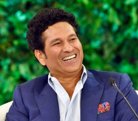 Sachin Tendulkar discusses the importance of a nutritious diet for children.