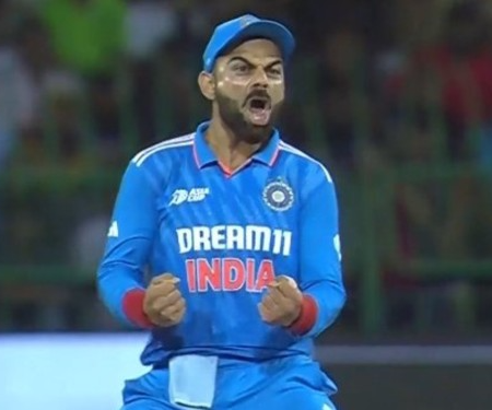 Fans react to Virat Kohli’s excessive celebration following Dimuth Karunaratne’s wicket