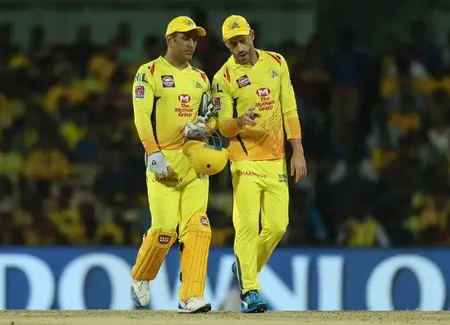 Faf du Plessis recalls playing under MS Dhoni for the Chennai Super Kings.