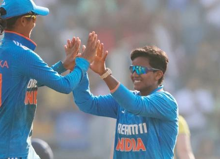 Deepti, Sadhu make big jumps in ICC T20I bowler rankings