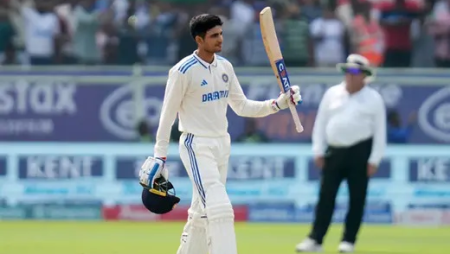 BCCI announces Shubman Gill’s absence from the field due to injury.