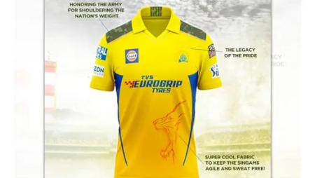 Chennai Super Kings unveil jersey for IPL 2024