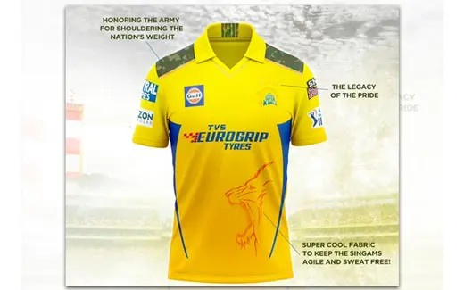 Chennai Super Kings unveil jersey for IPL 2024